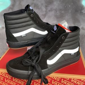 VANS SK8-HI PRO BMX BLACK/WHITE WMNS